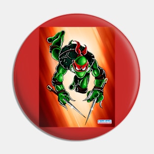 Raphael TMNT Pin