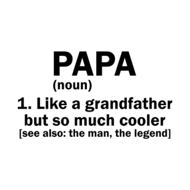 Papa Definition Funny Papa Funny Papa Tapestry TeePublic