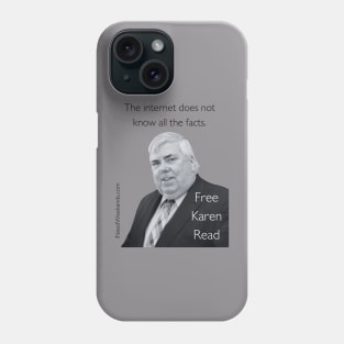 The internet does not know all of the facts.  The DA Phone Case