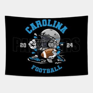 Carolina Football Tapestry