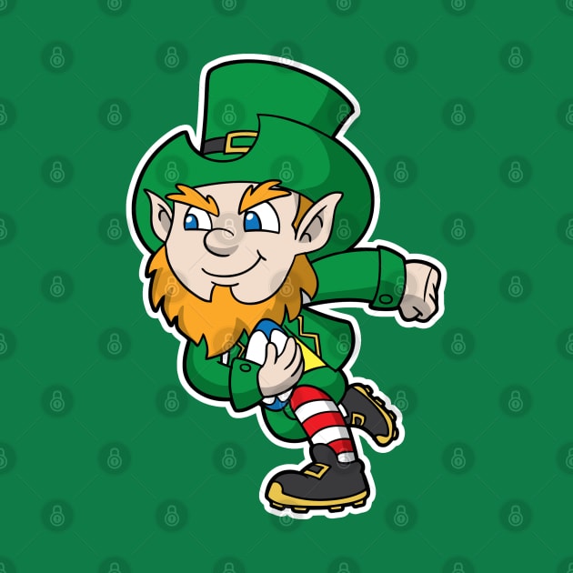 Irish Rugby Team Leprechaun St Patricks Day by E