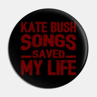 Vintage Kate Bush Meme Pin