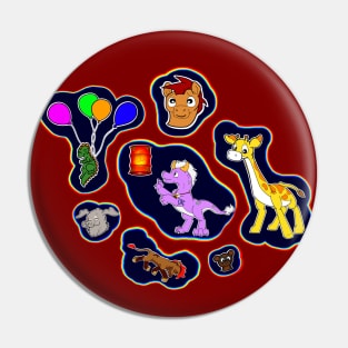 Bubbled Together Pin