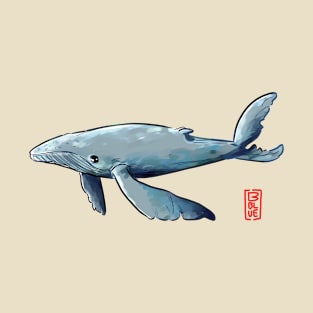 Watercolour Whale T-Shirt