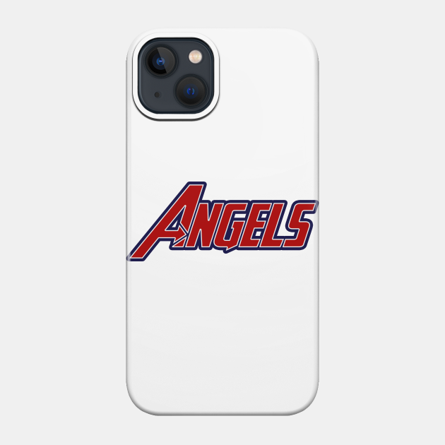 Los Angeles Team of Anaheim in California, USA - Angels - Phone Case