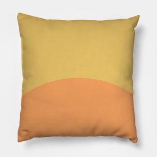 Minimal Abstract Sunrise Pillow