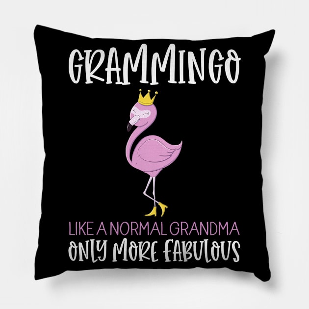 Grammingo Like A Normal Grandma Only More Fabulous Pillow by wygstore