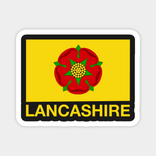 Red Rose of Lancashire - England Magnet