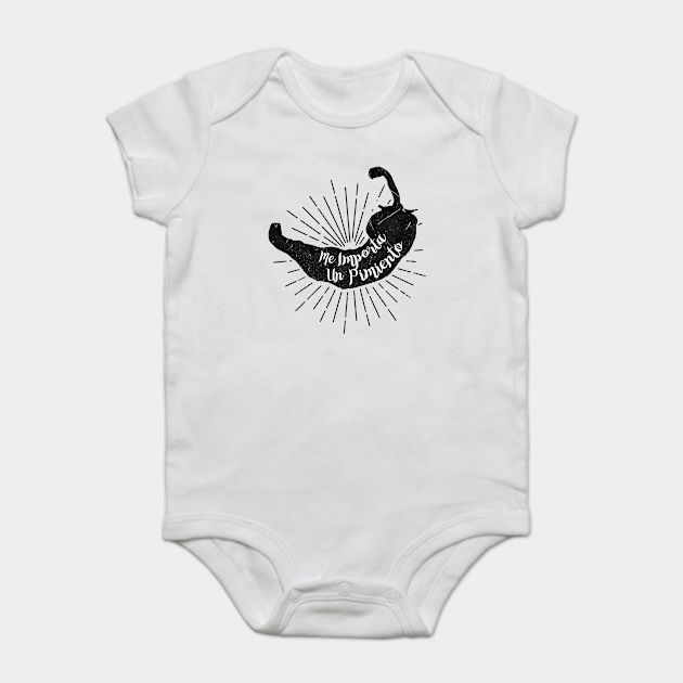 I Don T Care In Spanish Slang I Dont Care Baby Kurzarmbody Teepublic De