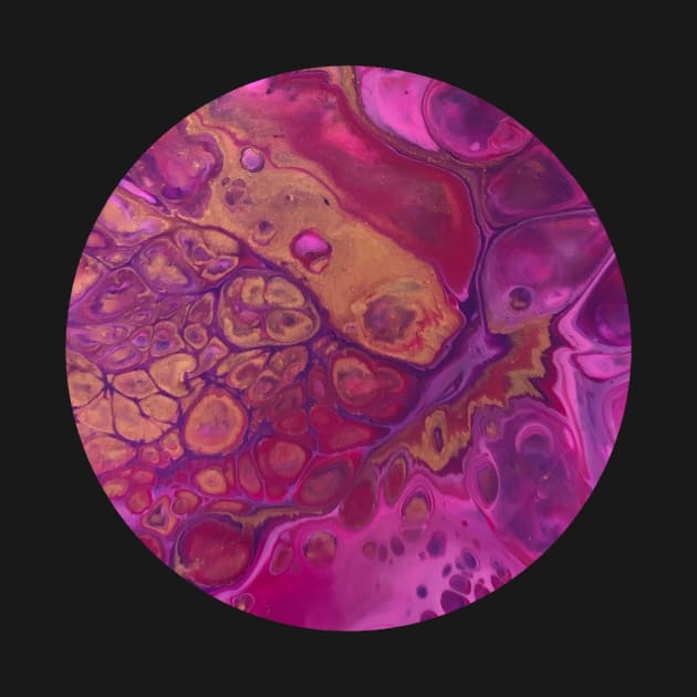 Pink Passion / Acrylic Pouring by nathalieaynie