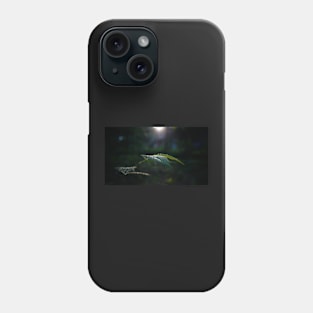 Wet Leaf Lens Flare Phone Case