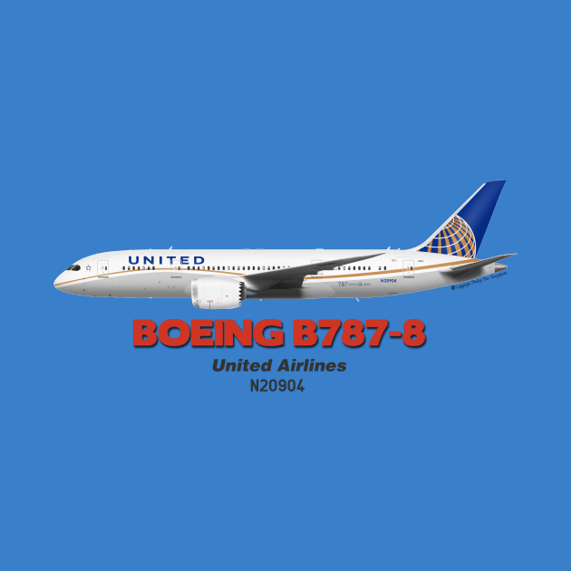 Boeing B787-8 - United Airlines by TheArtofFlying