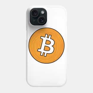 Bitcoin Cryptocurrency Crypto Cash BTC Logo Phone Case