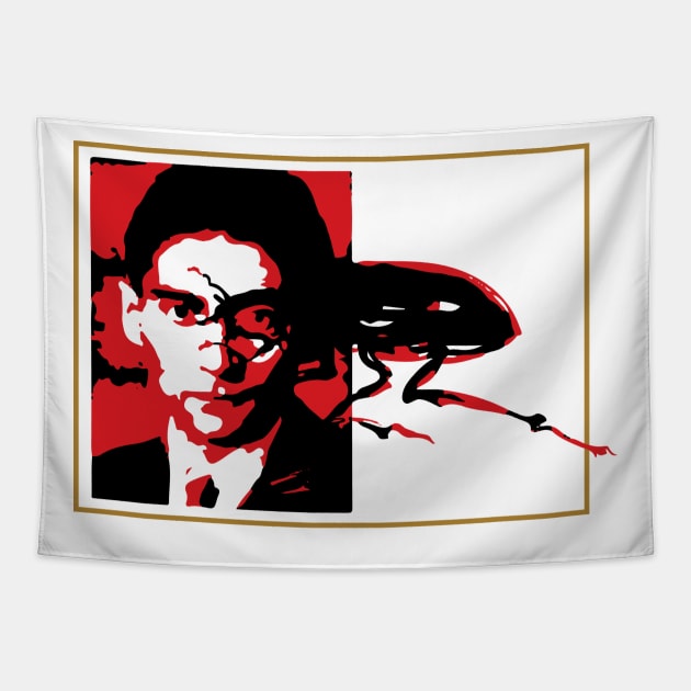 Kafka's Metamorphosis Tapestry by RAdesigns