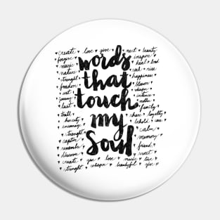 words that touch my soul Pin