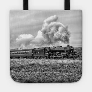 LMS Black Five - Black and White Tote