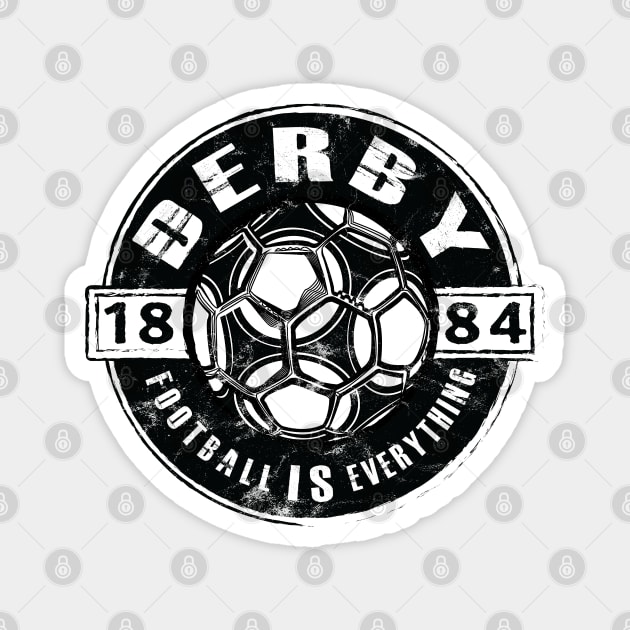 Football Is Everything - Derby Vintage Magnet by FOOTBALL IS EVERYTHING