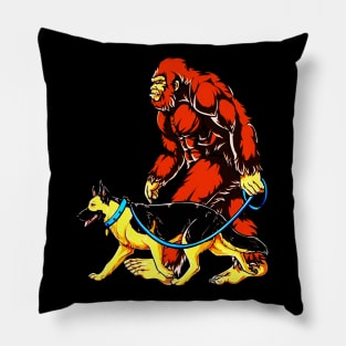 German Shepherd Bigfoot Pillow