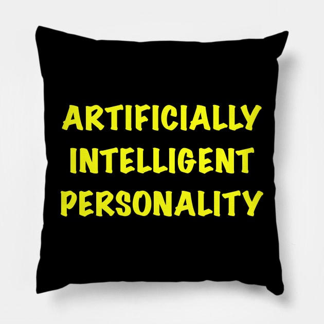 Artificially intelligent personality Pillow by Srichusa