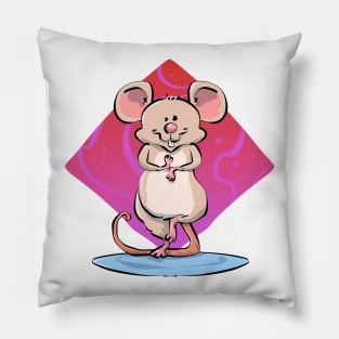 Yoga Spiritual Mouse Pet Owners Pillow