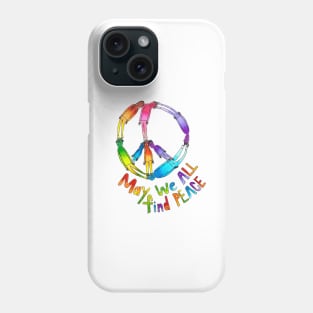Find Peace Phone Case