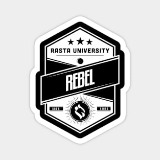 Rasta University Rebel Good Vibes Reggae Magnet