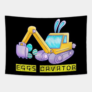 EGGS CAVATOR Tapestry