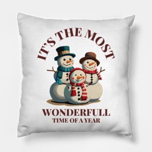 The most wonderful time of a year Pillow