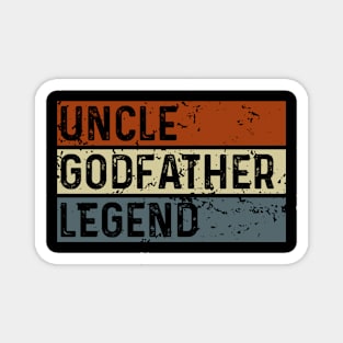 Uncle Godfather Legend Magnet