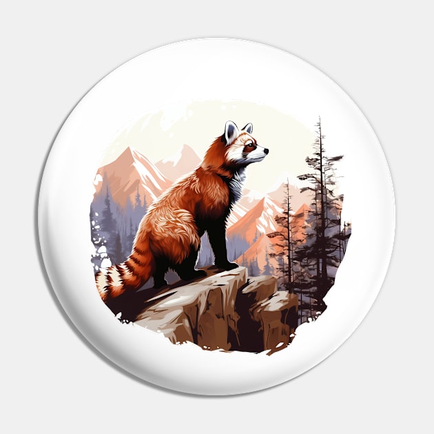 Red Panda In Nature Pin by zooleisurelife