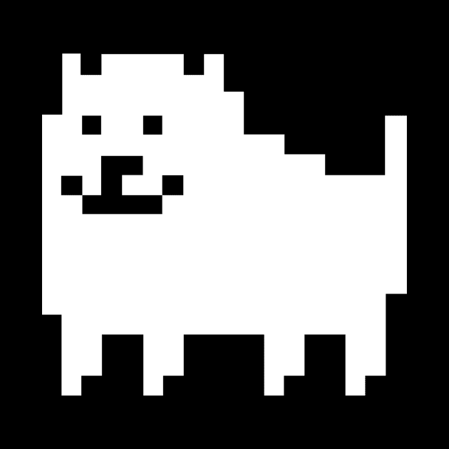 Undertale Annoying Dog by DeepFriedArt