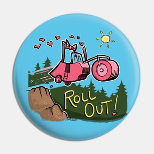 Roll Out, Steamroller! Pin