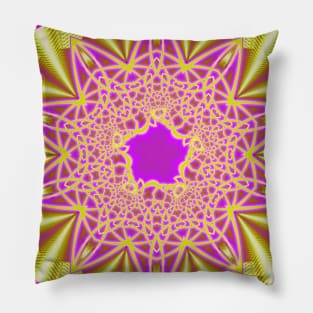 Mandala of Spiritual Rebirth Pillow