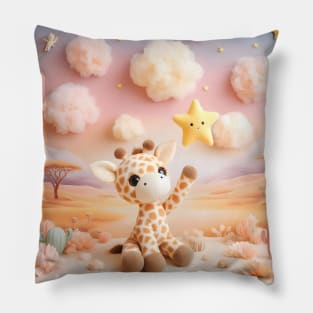 Discover Adorable Baby Cartoon Designs for Your Little Ones - Cute, Tender, and Playful Infant Illustrations! Pillow