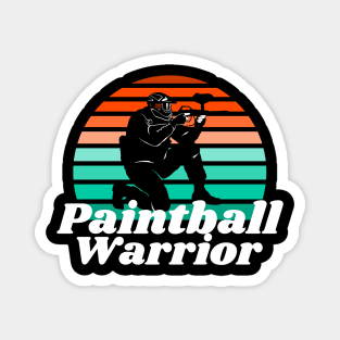 Paintball Warrior Magnet