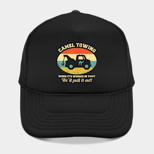 Camel Towing Retro Adult Humor Saying Funny Halloween Hat