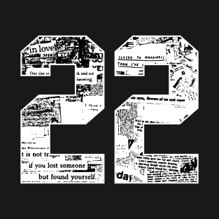 22 numbers T-Shirt
