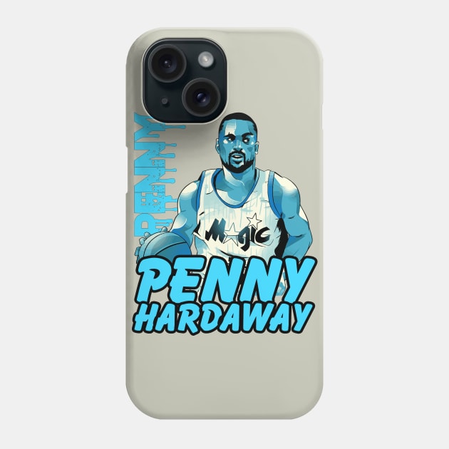 Penny Hardaway Phone Case by Gvsarts