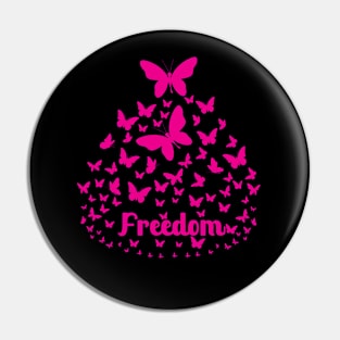 butterfly Freedom Pin