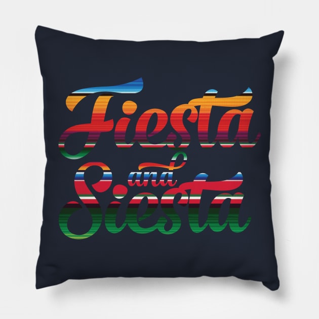 Fiesta and Siesta Pillow by Litho