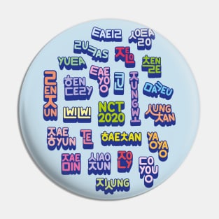 NCT's cute names (OT23) Pin