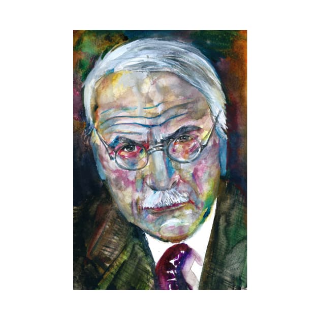 CARL JUNG - watercolor portrait .5 by lautir