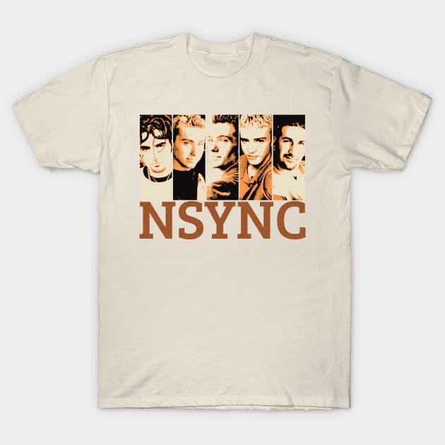 *NSYNC Multi Logo T-Shirt S / White