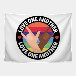 Love One Another LGBT+ Tapestry