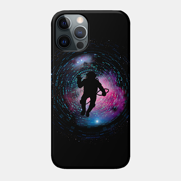 Astronaut spin - Astronaut - Phone Case