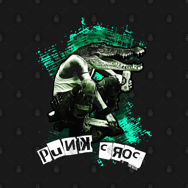 Discover Crocodile Punks.... - Punkrock - T-Shirt