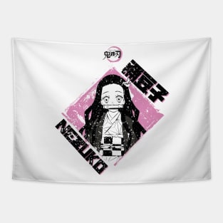 DEMON SLAYER: NEZUKO PINK (GRUNGE STYLE) Tapestry