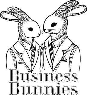 Business Bunnies Magnet