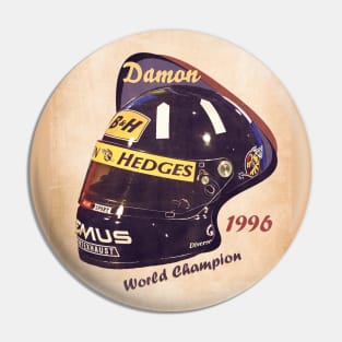 1996 Damon Hill Pin