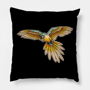 FLYING MACAW Pillow